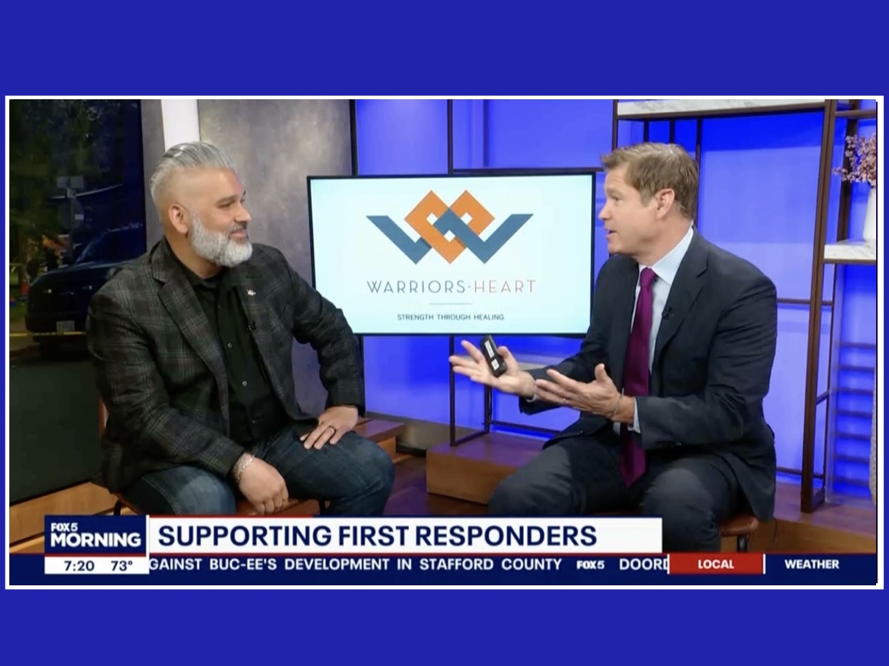 Goody PR Agency FOX 5 Morning Show with Warriors Heart in Washington DC on Healing Center for First Responders
