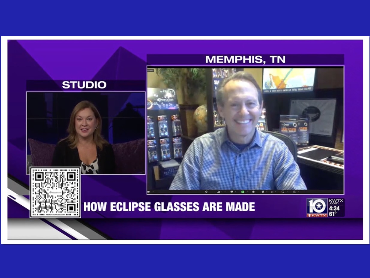 Goody PR Agency Eclipse Glasses CBS Waco American Paper Optics CEO John Jerit