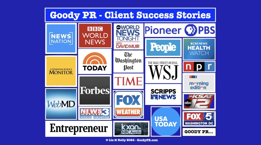 Goody PR Public Relations Agency Success Stories with National and Local Media Interviews